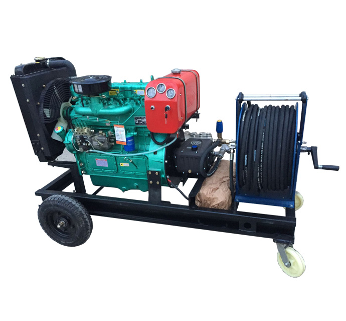 800型 41馬力柴油機 大型高壓管道疏通機